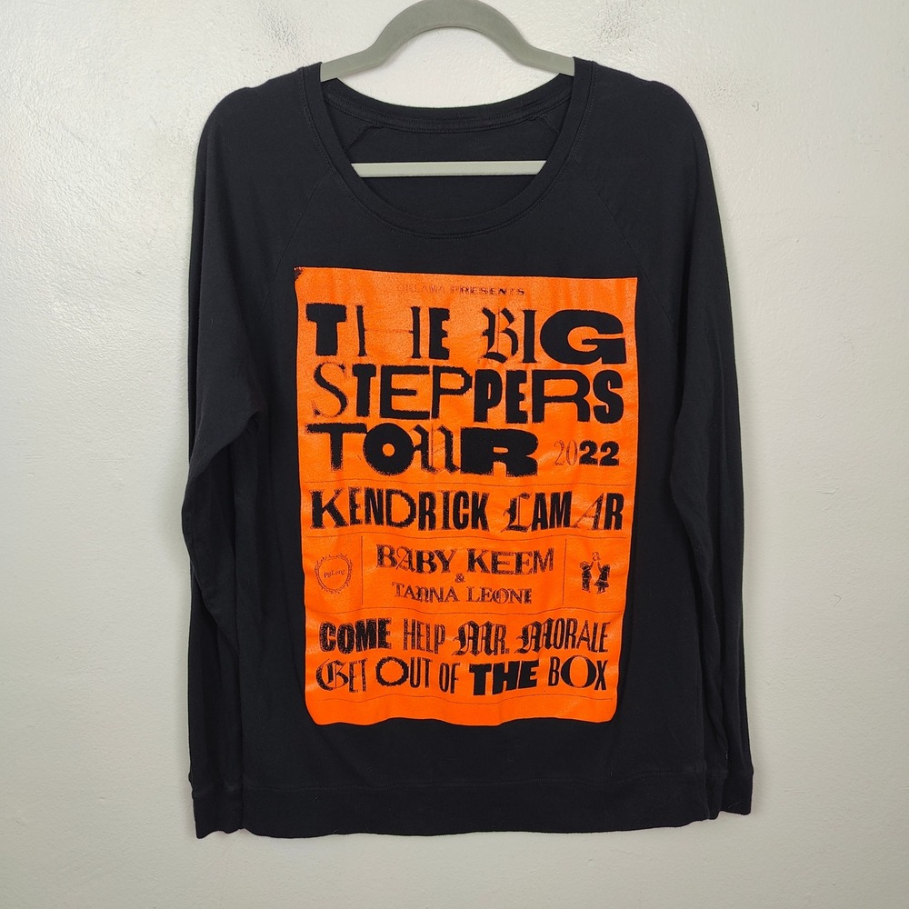 Kendrick Lamar The‎ Big Steppers Tour Tee Size Medium 2022 Graphic Rap Hip Hop